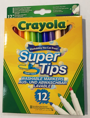 Crayola Felt Pens - 1 Pack of 12