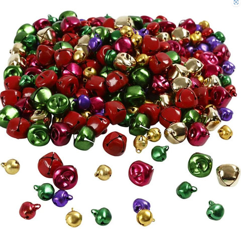 Assorted Metallic Coloured Bells