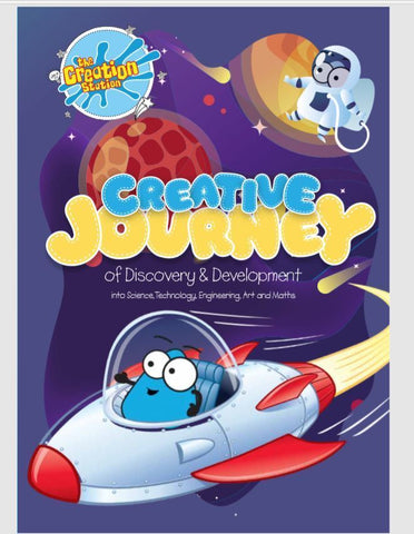 New STEAM Journey Book and 2 Sticker Sheets