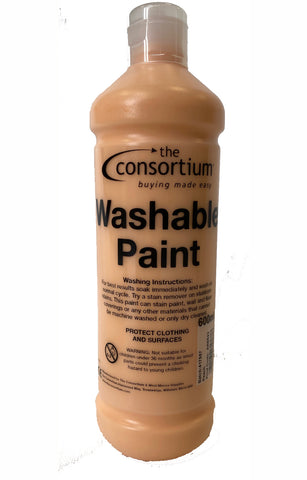 Washable Paint 600ml Peach*