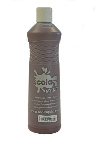 Scola Readymix Paint Brown (600ml)