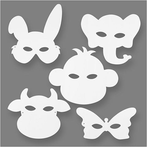 Animal Face Masks x16 pieces