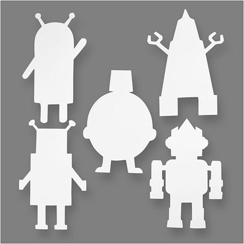 Robot Shapes Pack of 16