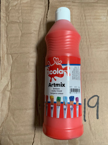 Scola Readymix Paint - Brilliant Red (600ml)