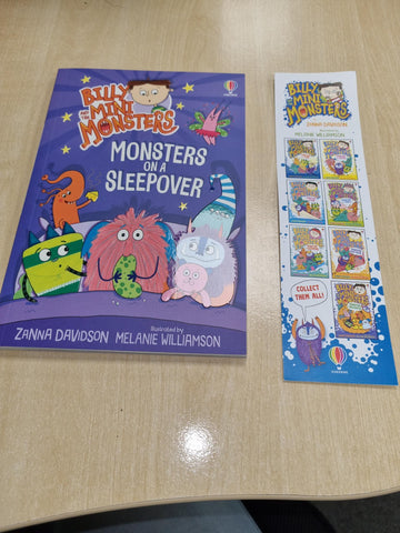 Usborne Billy and the Mini Monsters -Monsters on a sleepover