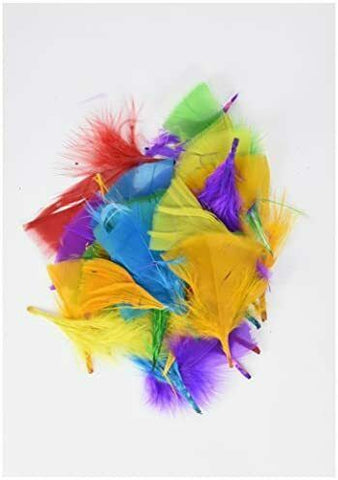Feathers (28g) - assorted colours Creation Station