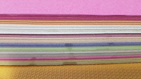 A3 Sugar Paper x 250 sheets, A3 Kaleidoscope Pale-Coloured